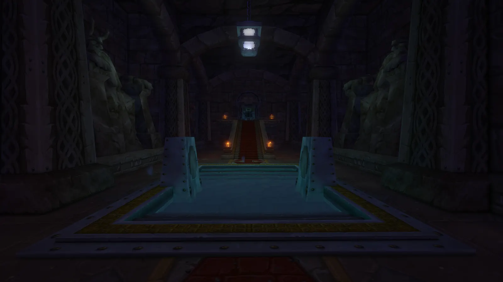 The braziered hall inside Hall of Thanes